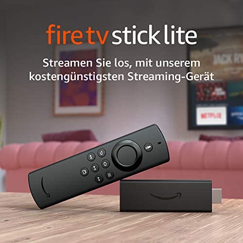 Fire TV Stick Lite Zertifiziert und generalueberholt Mit Alexa Sprachfernbedienung Lite ohne TV Steuerungstasten